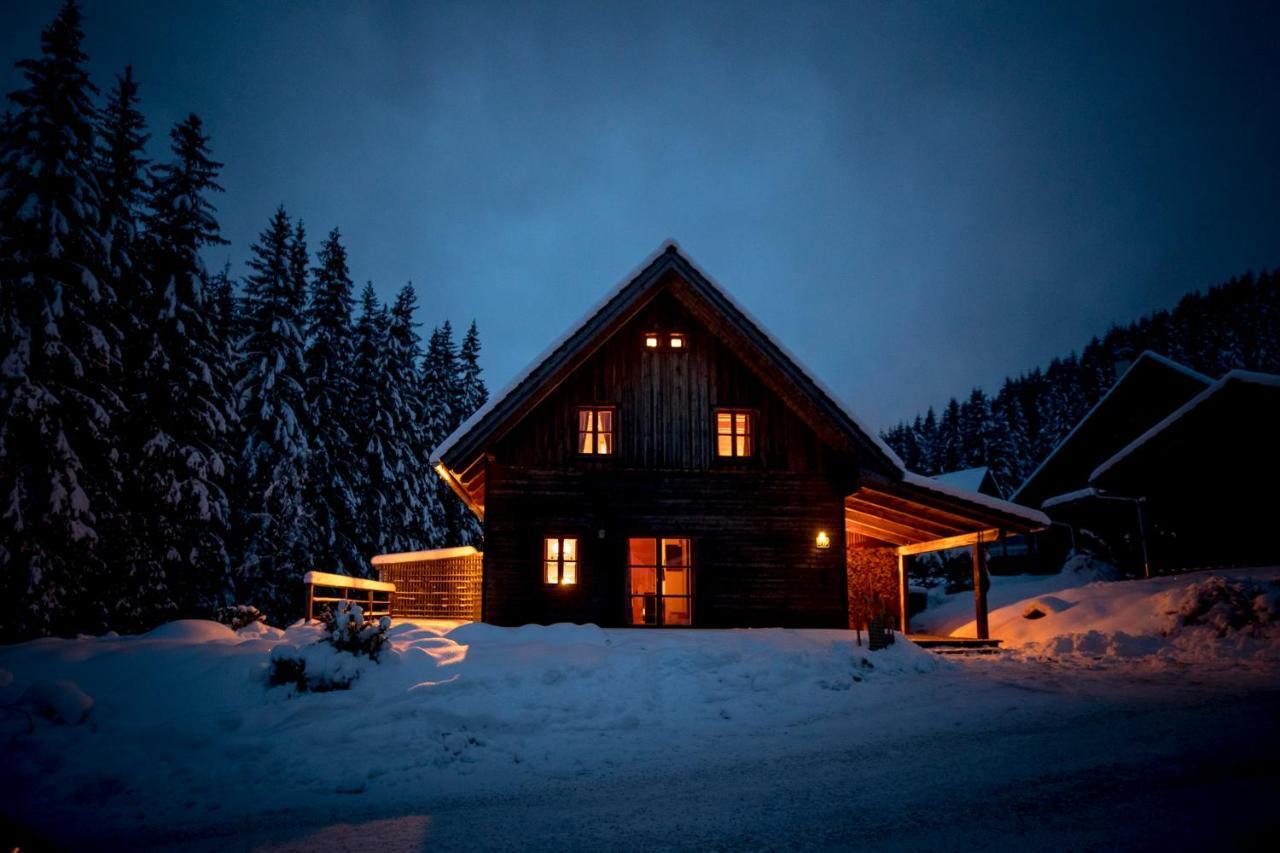 Naturpark Huette Mandl, Biobauernhof & Huettenurlaub Sankt Lambrecht Esterno foto